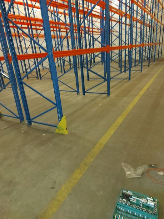 Regały magazynowe Paletowe.  Sprzedaż montaż demontaż