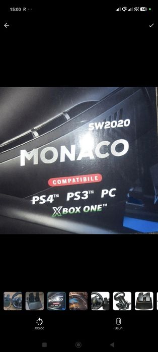 Kierownica gamingowa Q-Smart SW2020 Monaco + Pedały (PC / PS4 / PS3 / Xbox One)