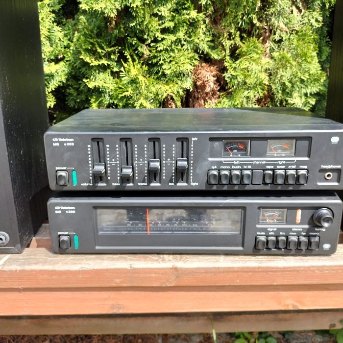Wzmacniacz oraz tuner Teleton a300