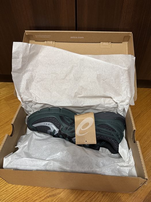 Asics UB12-S GEL-SD-LYTE OBSIDIAN GREY/GROVE темно зелені асікс