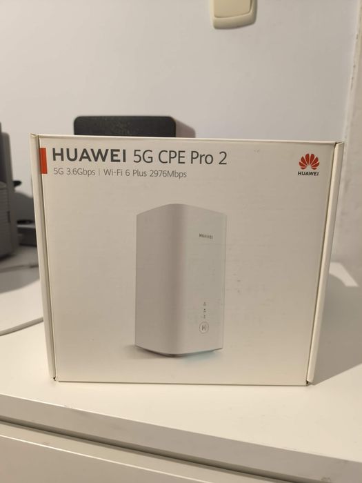 Mocny router HUAWEI 5G CPE Pro 2

5G 3.6Gbps

Wi-Fi 6 Plus 2976Mbps