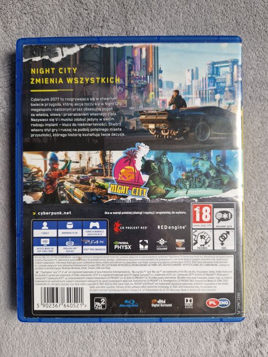 Cyberpunk 2077 na Ps4 I Ps5