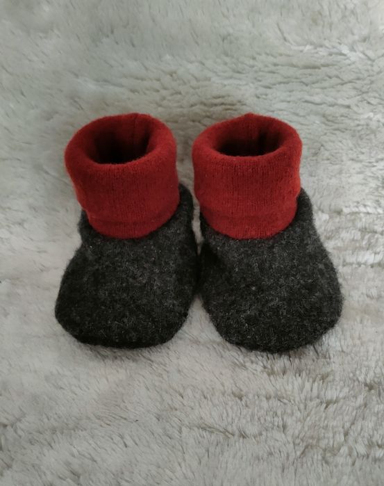 Kapcie niechodki merino 20 12cm Laannaland