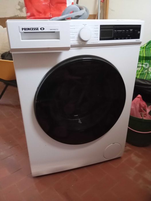Maquina de lavar roupa Princess 10Kg 1400RPM Classe A