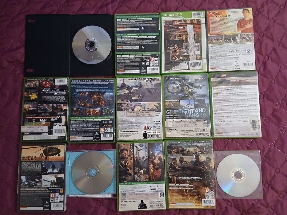 Jogos Xbox 360 — GTA IV, Call of Duty, Halo, Gears