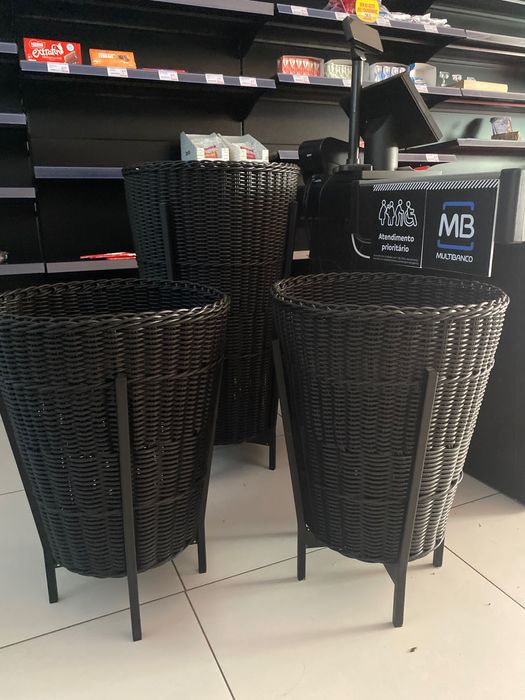 Cestos Para exposiçao de produtos