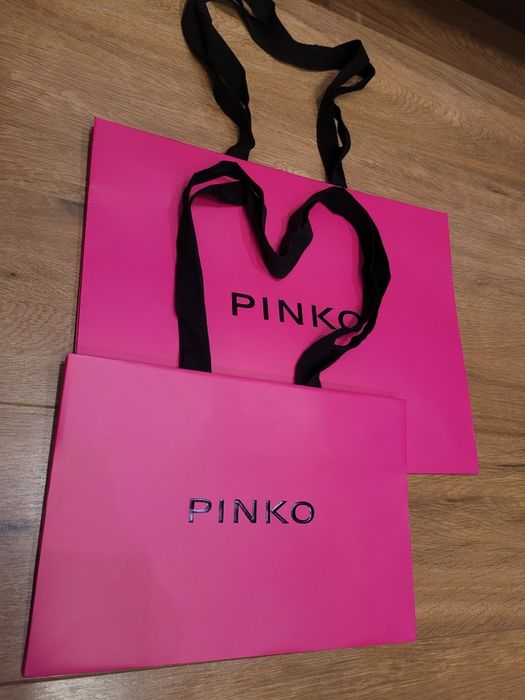 Torebka papierowa różowa Pinko 1 szt