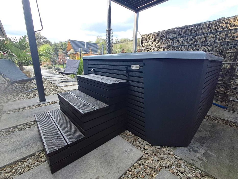 "ETNA" 5 osobowe Jacuzzi hydro Jakość PREMIUM!Wanna SPA gorąca beczka!