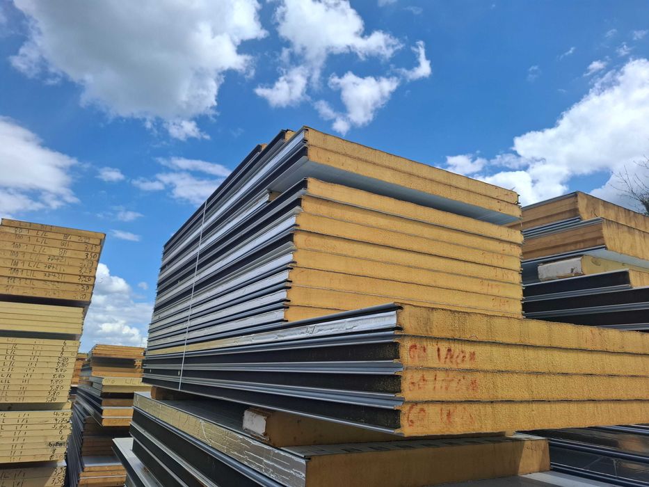 Płyty warstwowe obornickie poliuretan / 2 gatunek OD RĘKI