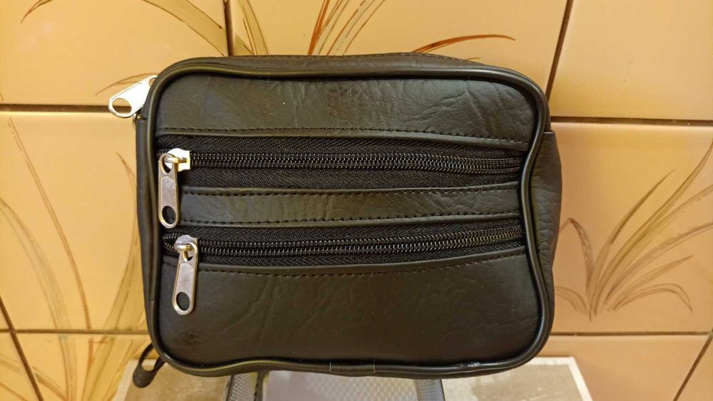 Saszetka męska ekoskóra