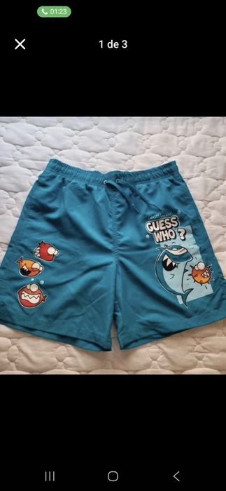 Calções de banho Throttleman (NOVOS)