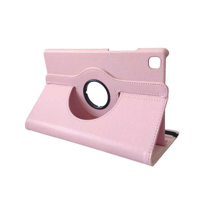 super ETUI obrotowe SAMSUNG GALAXY TAB A8 10.5 X200 X205 jasny róż