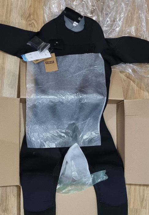 Fato isotérmico Surf 5/4 ION ELEMENT 5/4 CHEST ZIP Full Suit - preto