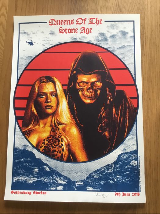 Queens of the Stone Age Tour Poster- Gotemburgo, Suecia