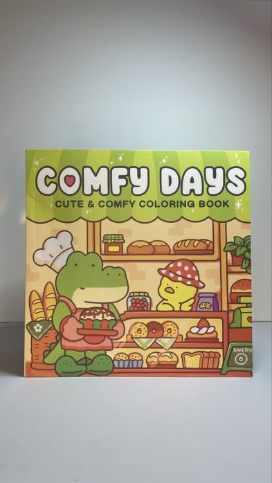 Livro de colorir Comfy Days NOVO