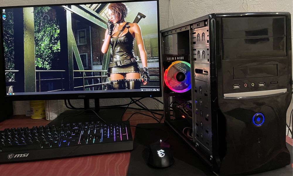 Игровой пк.i5 3470,GTX 1050-2GB!компьютер