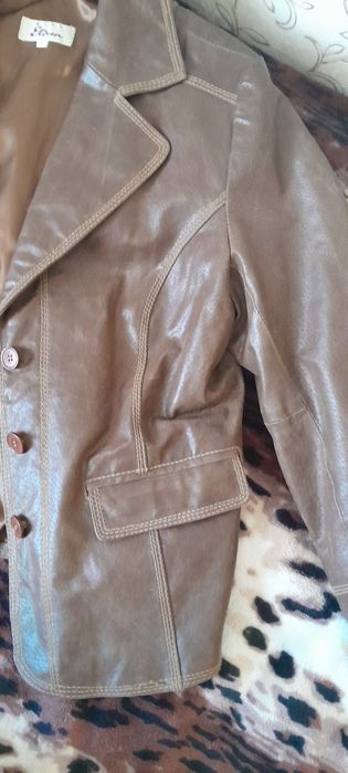 Жакет шкіряний, 50 розмір
