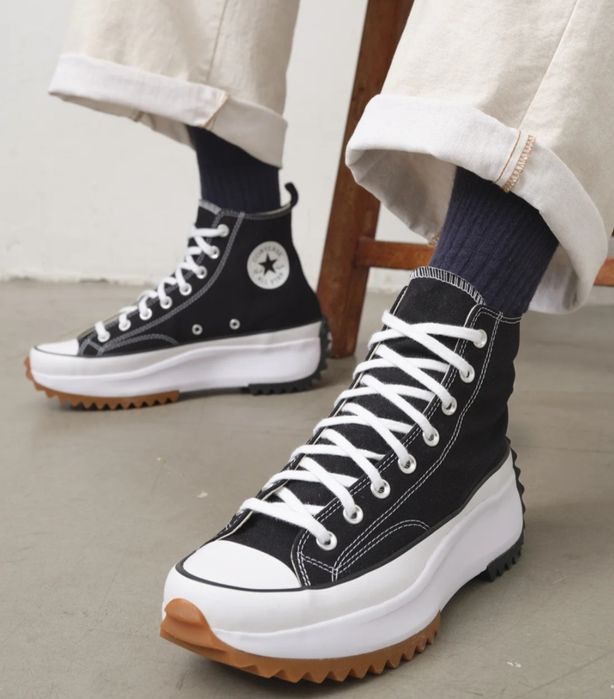 Buty  trampki converse platforma  Run Star Hike okazyjna  cena