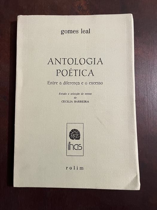 Antologia Poética, Gomes Leal