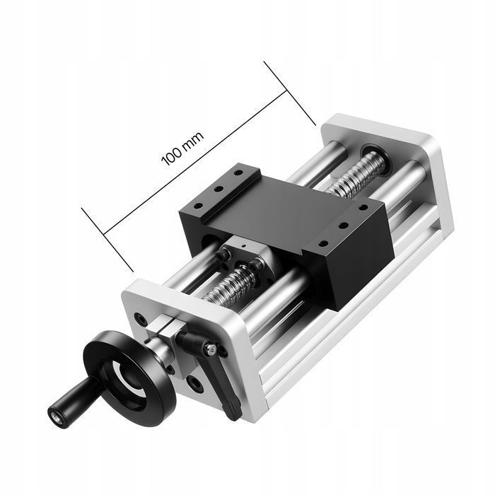 Siłownik liniowy VEVOR 100 mm 24 do 75 V