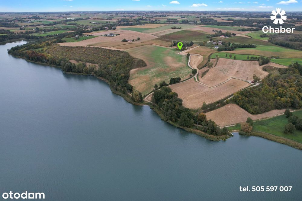 Siedlisko na sprzedaż – działka 4200 m², z widokiem na jezioro