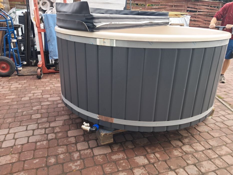 Balia ogrodowa ruska bania jacuzzi basen beczka sauna