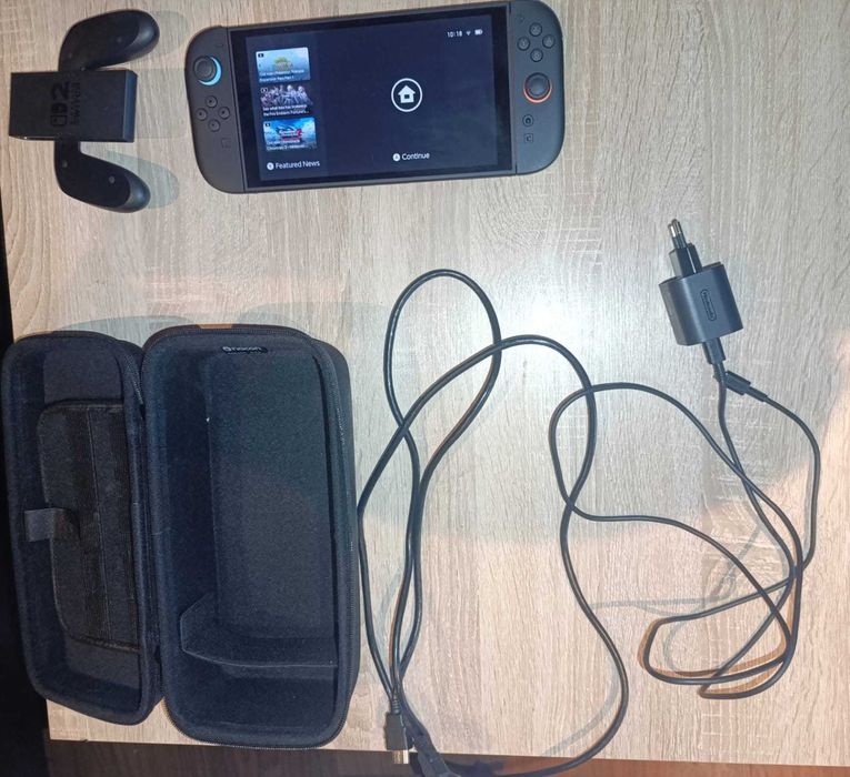 Nintendo Switch 2 komplet (konsola + akcesoria + gry)