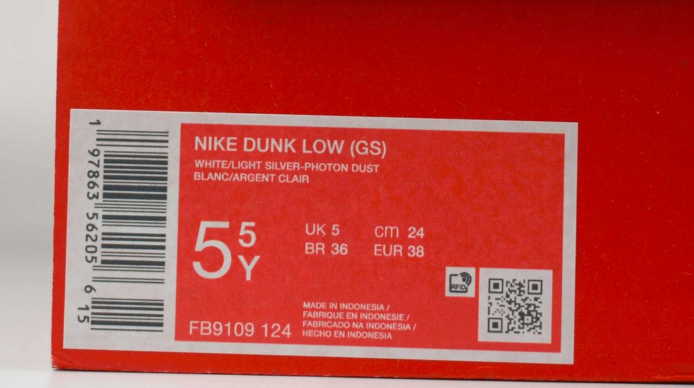 Używane Buty Nike Dunk Low FB9109 roz. 38