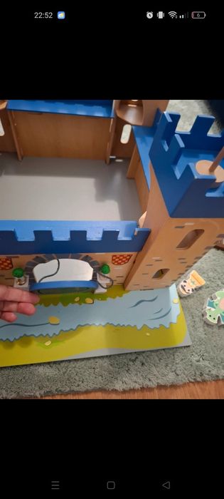 Castelo Brincar com figuras
