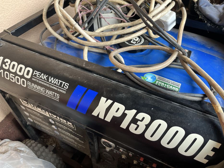 Генератор DuroMAX Xp1300E Мощьность 10500вт