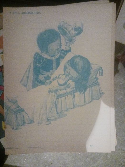 cadernos escolares antigos