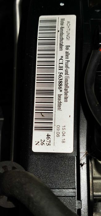 motor CLH 1.6TDI como novo
