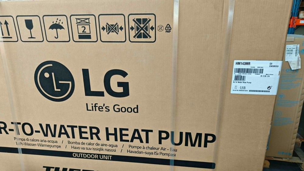 Pompa ciepła LG mono 12 kW – HM123.U34 i 14kw nowa gwarancja fv