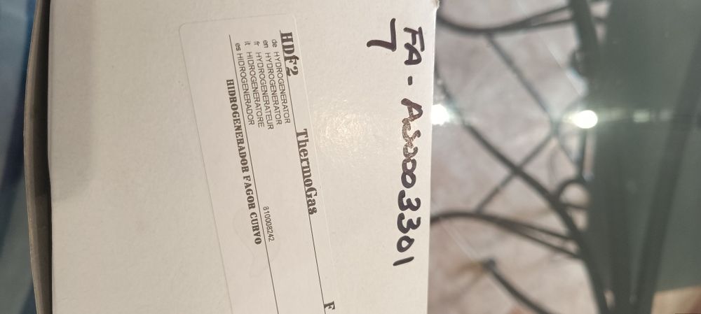 Hidrogerador curvo Fagor  WGKR-15-A-B-LN