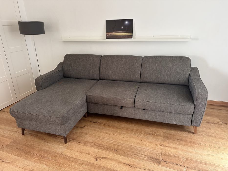 Sofá cama com chaise longue