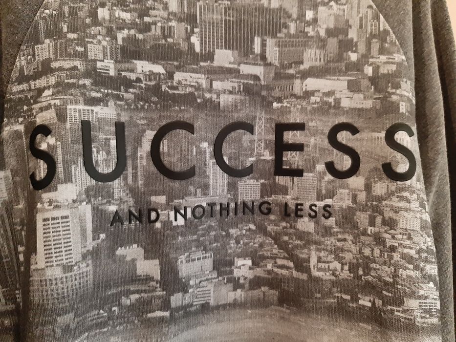 Bluza sport pull Bear M kolekcja success szara szkoła młodzież