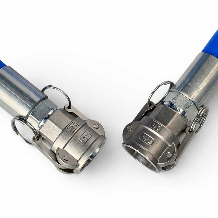 Шланг для штукатурної станції з конекторами та повітряним шлангом 5 м