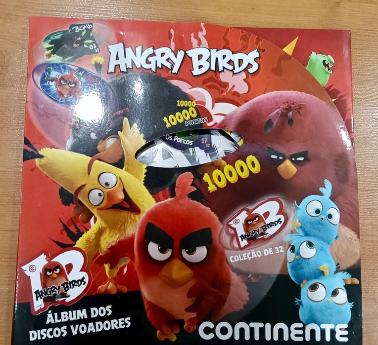 Discos voadores ANGRY BIRDS