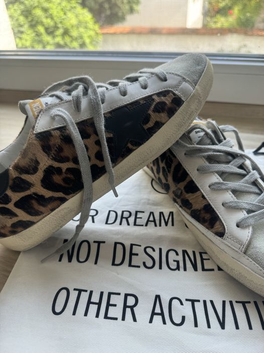 sneakersy w panterke golden goose oryginal 41