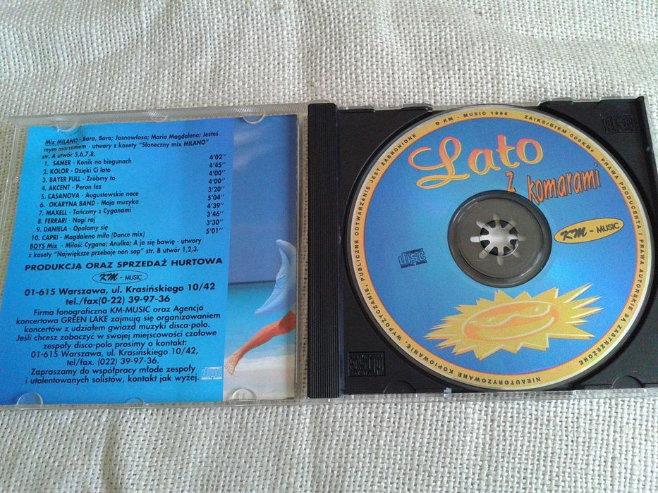 Lato z Komarami  CD