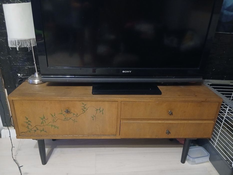 Stolik rtv lite drewno
