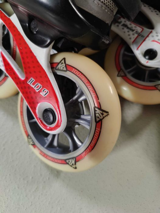 Rolki Męskie K2 Moto 100 CustomFIT 26.5 cm, rozmiar 41.5