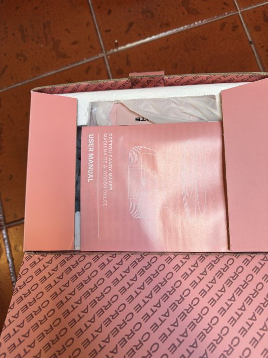 Maquina de algodao doce