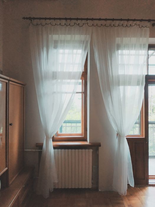 Комплект гардин молочного цвета