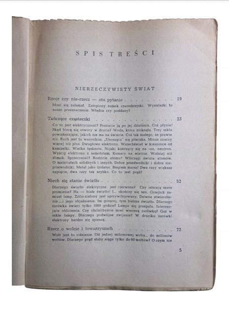 Ty i elektryczność E. Rhein 1949