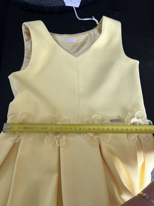 Nowa sukienka dla dziewczynki GUESS rozmiar 8 kolor żóły