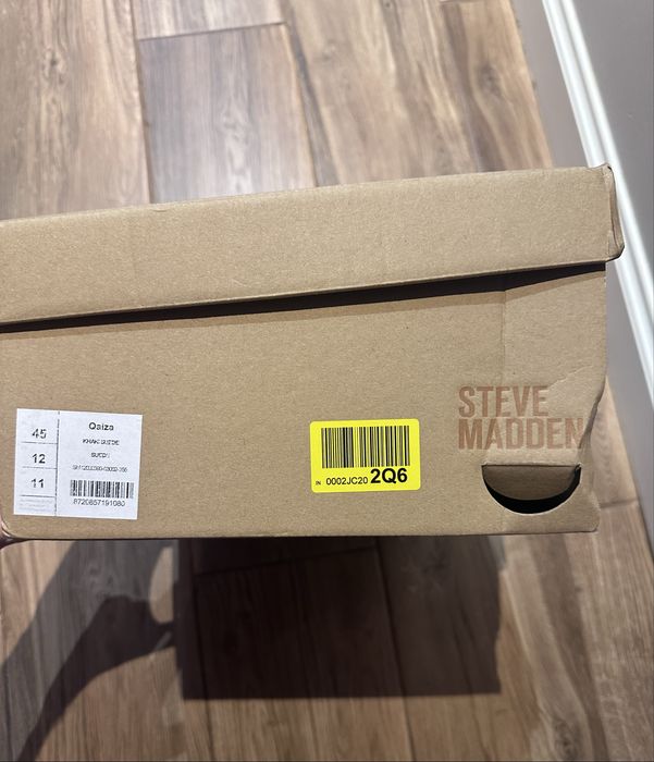 Buty botki Stave Madden 45 sztyblety kazar zielone trzewiki khaki