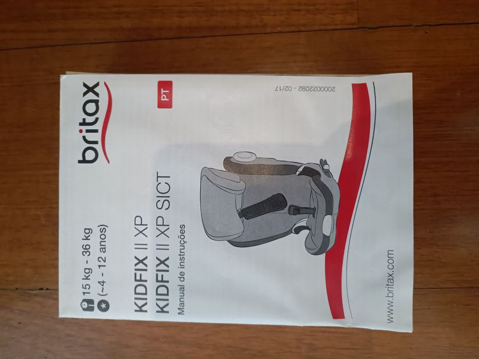 Cadeira Auto Romer Britax KidFix II XP SICT Isofix 2/3