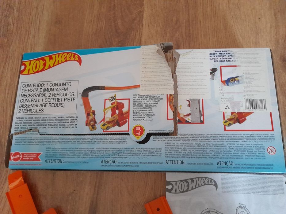 Tor hot wheels zestaw megarajd