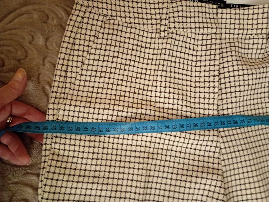 Кюлоти теплі в клітинку жіночі